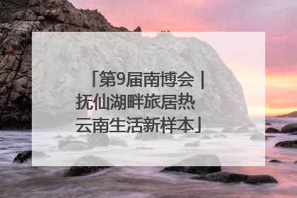 第9届南博会｜抚仙湖畔旅居热 云南生活新样本