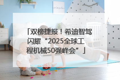 双榜捷报！希迪智驾闪耀“2025全球工程机械50强峰会”