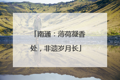 南通：薄荷凝香处，非遗岁月长