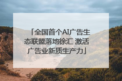 全国首个AI广告生态联盟落地徐汇 激活广告业新质生产力