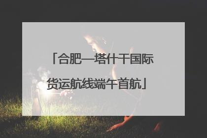 合肥—塔什干国际货运航线端午首航