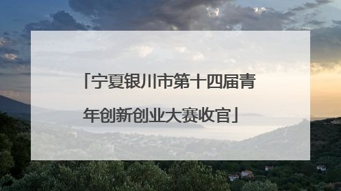 宁夏银川市第十四届青年创新创业大赛收官