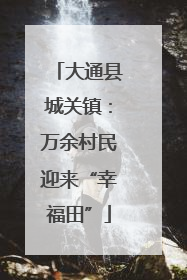 大通县城关镇：万余村民迎来“幸福田”