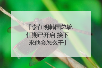 李在明韩国总统任期已开启 接下来他会怎么干