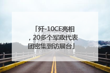 歼-10CE亮相，20多个军政代表团密集到访展台