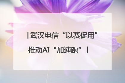 武汉电信“以赛促用”推动AI“加速跑”