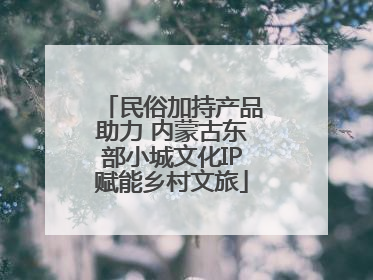 民俗加持产品助力 内蒙古东部小城文化IP赋能乡村文旅