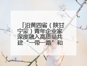 沿黄四省（陕甘宁蒙）青年企业家深度融入高质量共建“一带一路”和西部陆海新通道建设战略合作交流会在甘肃兰州召开