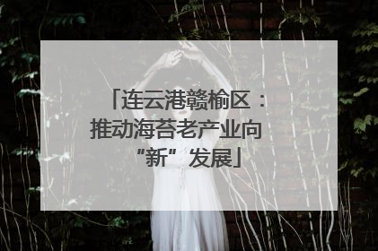 连云港赣榆区：推动海苔老产业向“新”发展