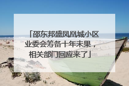 邵东邦盛凤凰城小区业委会筹备十年未果，相关部门回应来了