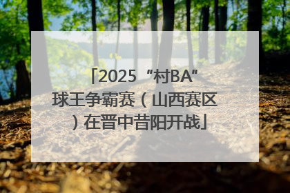 2025“村BA”球王争霸赛（山西赛区）在晋中昔阳开战