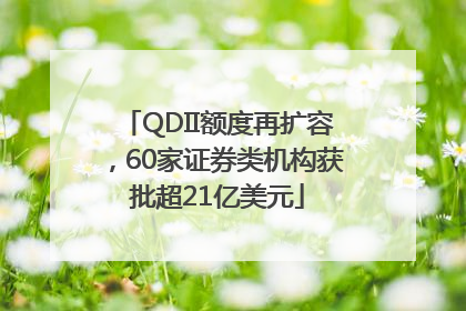 QDII额度再扩容，60家证券类机构获批超21亿美元