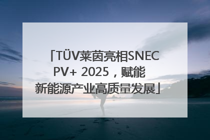TÜV莱茵亮相SNEC PV+ 2025，赋能新能源产业高质量发展